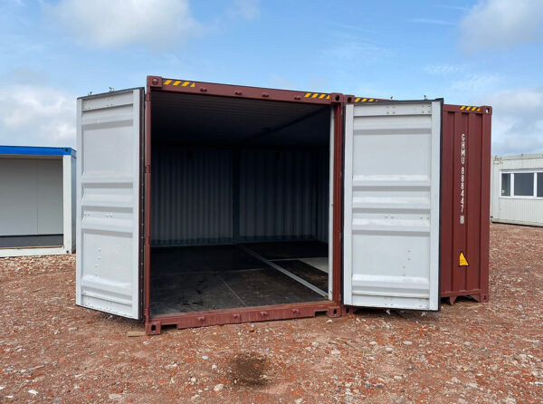 Hall de Stockage en Conteneurs - 2×20 HC One Way (30m²)