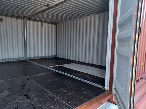 Hall de Stockage en Conteneurs - 2×20 HC One Way (30m²)