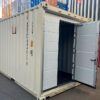 conteneur 20 pieds 4 Conteneur maritime 20 pieds + porte sectionnelle + fenêtre