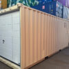 conteneur 20 pieds 4b Conteneur maritime 20 pieds + porte sectionnelle + fenêtre