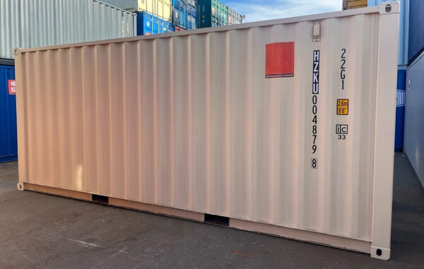 conteneur 20 pieds 4c Conteneur maritime 20 pieds + porte sectionnelle + fenêtre