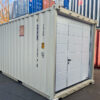 conteneur 20 pieds 4g Conteneur maritime 20 pieds + porte sectionnelle + fenêtre