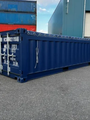 Conteneur 20 pieds demi-hauteur toit ouvert