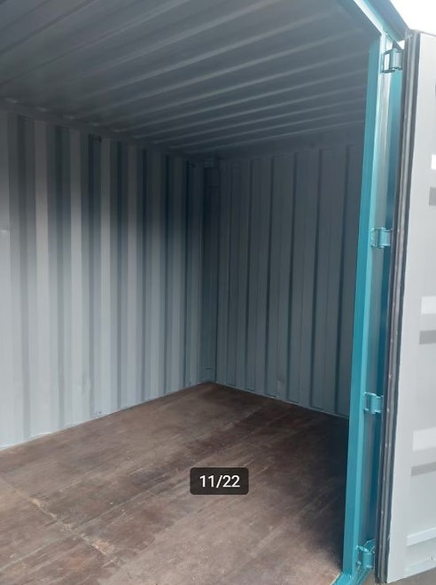 Conteneur de Stockage 20 Pieds avec Portes Latérales Supplémentaires