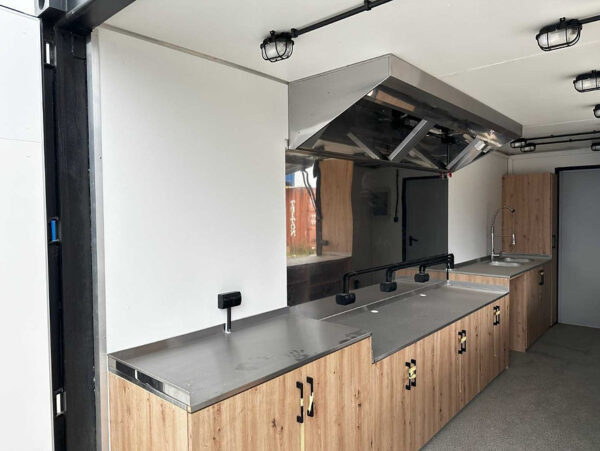 Conteneur de Restauration 20 pieds HC Unidirectionnel