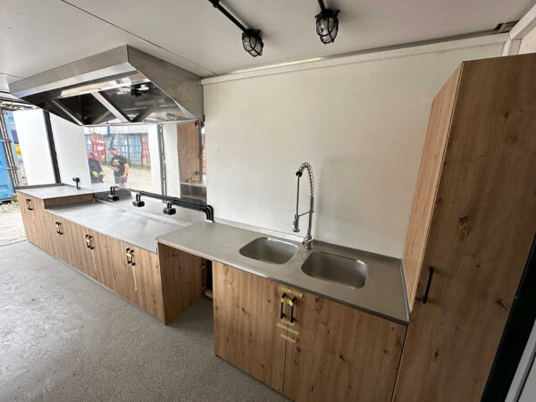 Conteneur de Restauration 20 pieds HC Unidirectionnel