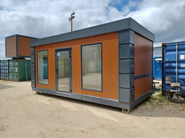 Conteneur Pavillon Commercial 3×6 Open Space avec Air Conditionné