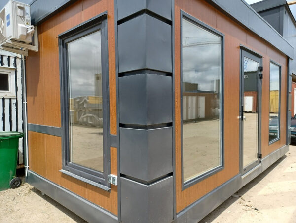 Conteneur Pavillon Commercial 3×6 Open Space avec Air Conditionné