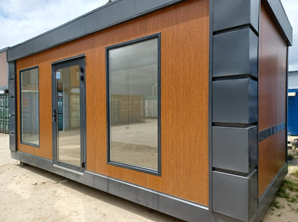 Conteneur Pavillon Commercial 3×6 Open Space avec Air Conditionné