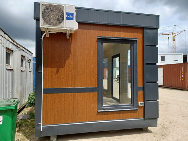 Conteneur Pavillon Commercial 3×6 Open Space avec Air Conditionné