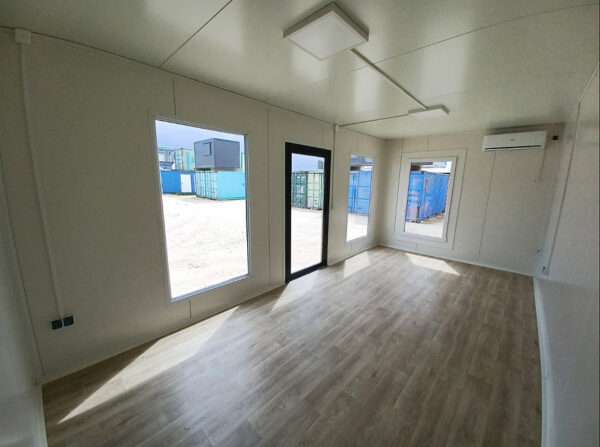 Conteneur Pavillon Commercial 3×6 Open Space avec Air Conditionné