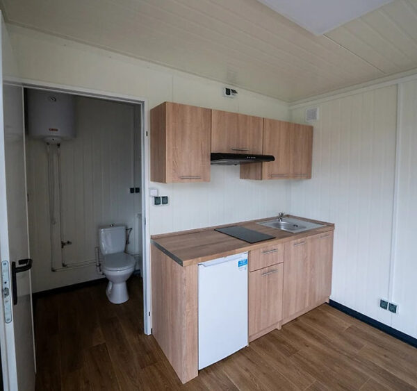 Conteneur 6x3 mètres Modèle Berlin avec Sanitaires